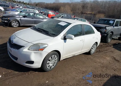 2012 Toyota Yaris z USA, uszkodzony, nr VIN JTDBT4K34CL021628